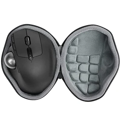 Image of co2CREA Hard Travel Case for Logitech MX Ergo/Ergo S/Ergo Plus/Ergo M575 /M575S Advanced Wireless Trackball Mouse,Case Only