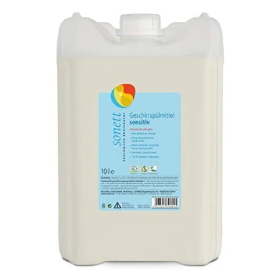 Image of Dishwashing Detergent Sensitive: For Washing Dishes by Hand, Purely Vegetable Surfactants