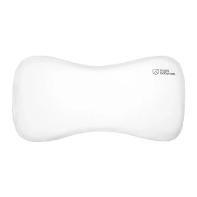 Image of Koala BABYCARE Plagiocephaly Baby Pillow with Two Removable Pillowcases to Help Prevent and Treat Flat Head Syndrome in Memory Foam Perfect White