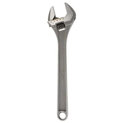 Image of Bahco 8074 Black Adjustable Wrench, 380mm Length, 15IN