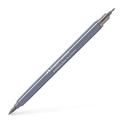 Image of Faber Castell Creative Studio Goldfaber Aqua Dual Marker, Warm Grey Iii, Single For Art, Craft, Drawing, Sketching, Home, School, University, Colouring