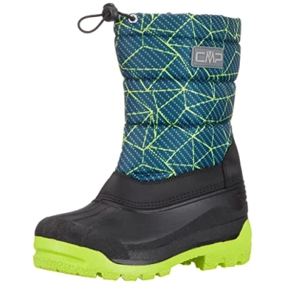Image of CMP Kids Sneewy Snowboots Snow Boot, Deep Lake Acido, 7 UK