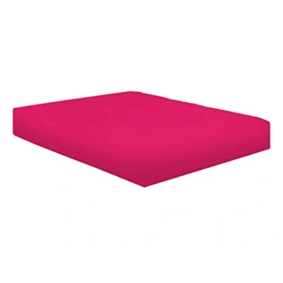 Image of NIYS Luxury Bedding Finest 100% Egyptian Cotton 10&quot;/25CM Fitted Sheets (Single, Fuschia)