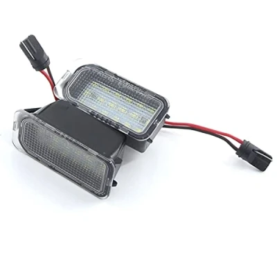 Image of HOHMI 2x CANbus LED License Number Plate Light Fit For Ford MONDEO MK4 5 Fiesta Focus Galaxy Edge Escape Transit Tourneo Kuga MK2 B C Max