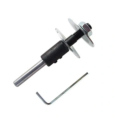 Image of Shaft Arbor Extension Motor Threaded Adapter for Buffing Grinding Wheels/Fit Bench Grinder (1 set)