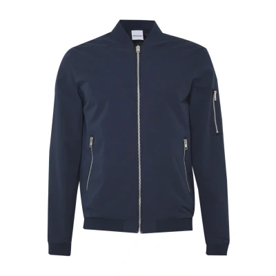 Image of Jack &amp; Jones Erush NOOS Bomber Jacket, Men&#039;s, Size: Large, Navy blazer