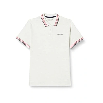 Image of Teddy Smith Men&#039;s Pasian Mc Polo Shirt, White Ivory China, L