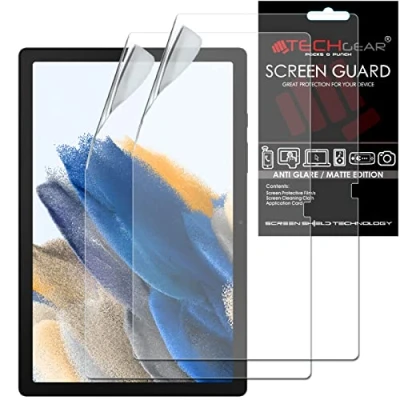 Image of TECHGEAR 2 Pack Galaxy Tab A8 10.5&quot; Anti Glare Screen Protectors (SM X200 / SM X205), MATTE Protector Guard Cover Designed for Samsung 2022