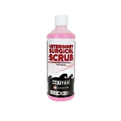 Image of Nettex Veterinary Surgical Scrub 500ml Used in whelping Puppy &amp; Kittens welp box