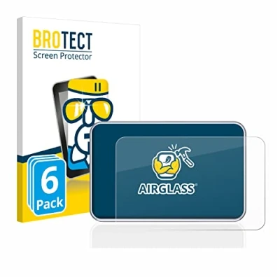 Image of brotect Glass Screen Protector Film compatible with Tandem diabetes care t:slim X2 Insulin Pump (6 Pack) Foil Protection [Scratch Resistant]