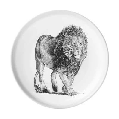 Image of Maxwell &amp; Williams Marini Ferlazzo Plate African Lion 20cm