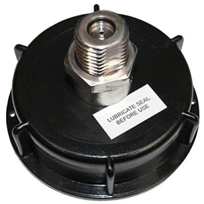 Image of 2&quot; Pressure Barrel Cap With Stainless S30 Valve (Piercing Pin Type)