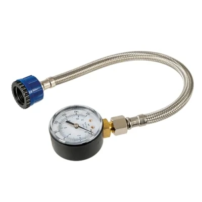 Image of Silverline Mains Water Pressure Test Gauge 0 11bar (0 160psi)