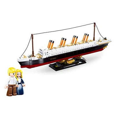 Image of Sluban M38 B0835 SL95705 Modelbricks Titanic 1:700, Mehrfarbig, 1/700