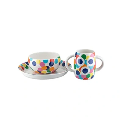 Image of Alessi Children&#039;s Tableware Alessini 3 piece set