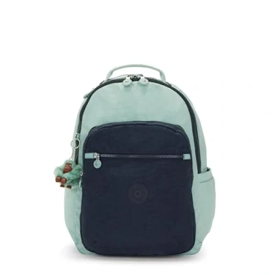 Image of Kipling Seoul Backpacks, 35X20.5X44, Sea Green Bl (Green)