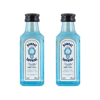 Image of Bombay Sapphire Gin 5cl x 2 Bottles 40% ABV