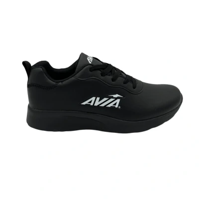Image of Avia CRUSH low style sneaker AV 10009 AS unisex Black Synthetic/Textile Size EU 40