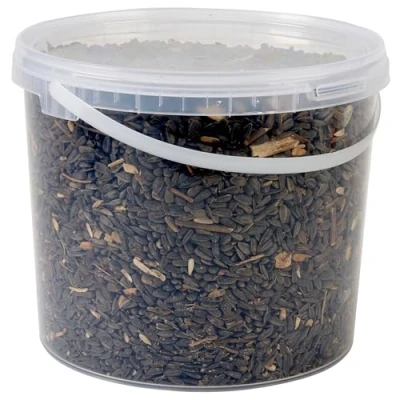 Image of Wild Bird Food 5L Tub (5L Tub, Black Sunflower)