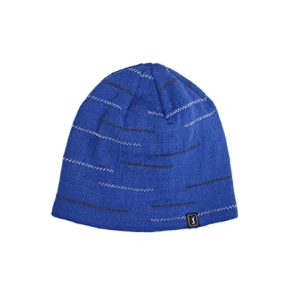 Image of PGA TOUR Men&#039;s Beanie Hat, Reflective Dazzling Blue, One Size