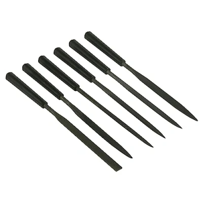 Image of Stanley 022500 6 inch needle file set (6 Pieces)