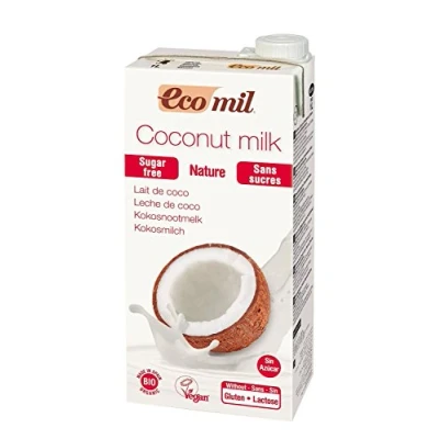 Image of (2 Pack) Ecomil Org Coconut Milk Natural 1000ml 2 PACK BUNDLE