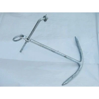 Image of Secure Fix Direct Galvanised Admiralty Bay Palm Anchor 2KG 50KG (2 Prong Fisherman Fishing Boat Marine) (14KG)