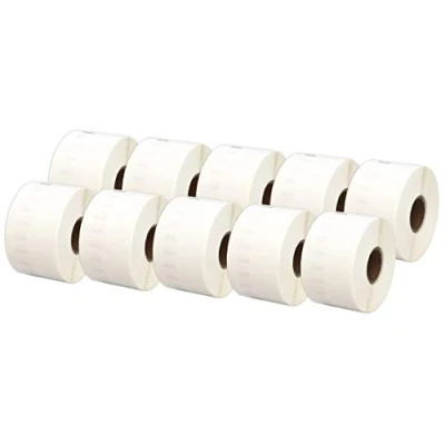 Image of Printing Saver 10x 11356 89 x 41 mm Compatible Name Badge Labels Rolls (300 per Roll) for LabelWriter 310 320 330 4XL 400 450 Turbo/Twin Turbo/Duo &amp; Seiko SLP Label Printers
