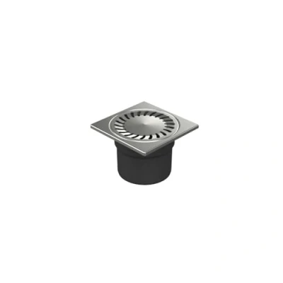 Image of Shower Drain Bathroom Floor 150 x mm DNS 110 N Stainless Steel (323 N)