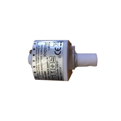 Image of Culina Tor Single Circuit White Track Pendant Adapter Forum Lighting