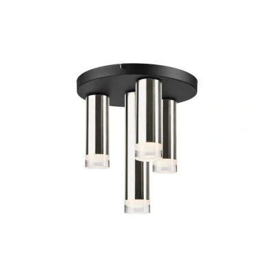 Image of Diego Surface Mounted Downlight Chrome, 4x E27