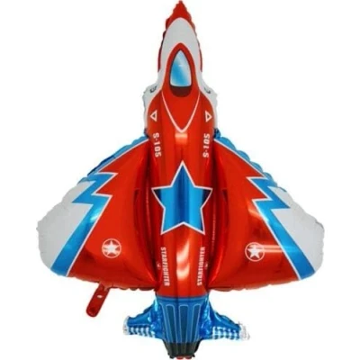 Image of Toyland® 91cm (36&quot;) Starfighter Rocket/Jet Shaped Foil Balloon