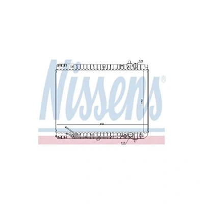 Image of R14302 Engine radiator NISSENS 66759 KIA: CARNIVAL / GRAND 3