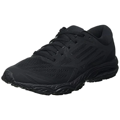 Image of Mizuno Wave Stream 2, Women’s Running/Jogging, Black Phantom Black, 8 UK (42 EU)