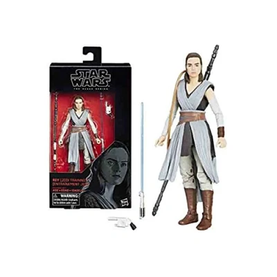 Image of STAR WARS C1415 Disney Black Episode 8 Series Rey (Jedi Training), 6 inch, Grey, Standard