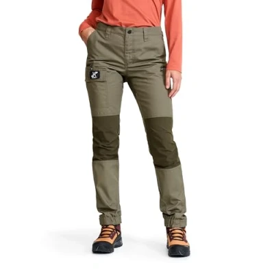 Image of RevolutionRace Women&#039;s Norwand Trousers, Durable Trousers for Hiking, Walking, Exploring and All Other Outdoor Activities, Kalamata, S