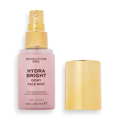 Image of Revolution PRO Makeup Revolution, Hydra Bright, Dewy Face Mist, 50ml