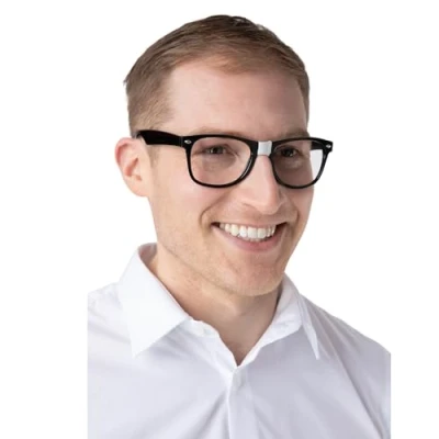 Image of Wicked Costumes Funny Nerd Specs