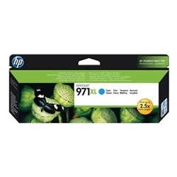Image of HP 971XL High Yield Cyan Original Ink Cartridge (CN626AE)