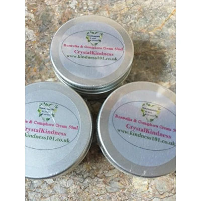 Image of Frankincense &amp; Myrrh Essential Oils Face Cream 50ml, Soothing, Moisturising