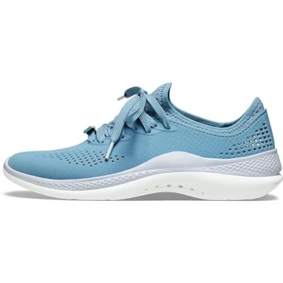 Image of Crocs Men&#039;s LiteRide 360 Pacer Sneakers, Blue Steel/Microchip, 8 Men