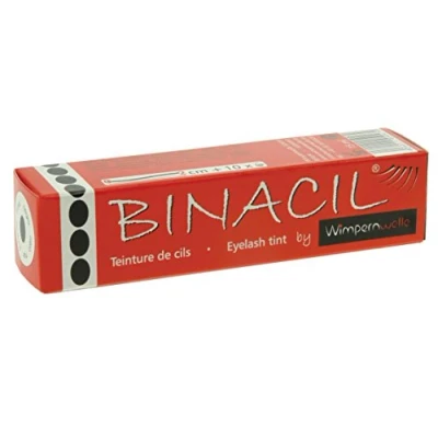 Image of BINACIL Eyelash Eyebrow Tint Color Black 15 ml