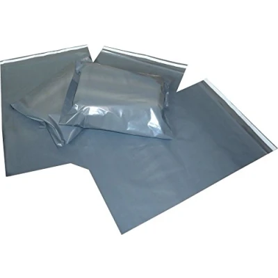 Image of 100 Strong Grey Mailing Bags 13X19&quot; 330X485MM Poly Postage SELF SEALING