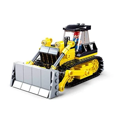 Image of Sluban M38 B0802 Town Bulldozer 231 Pieces