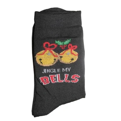 Image of Widdle Gifts Men&#039;s Novelty Christmas Socks Size 6 10 Jingle My Bells