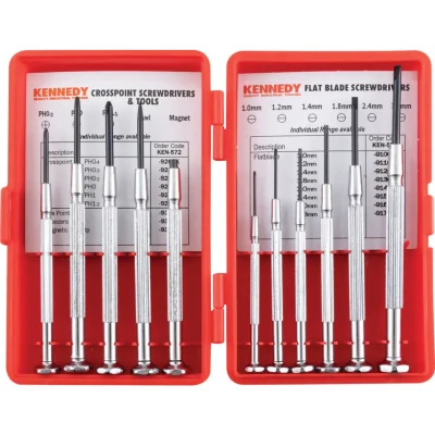Image of 11 Piece Precision Screwdriver &amp; Tool Set Kennedy