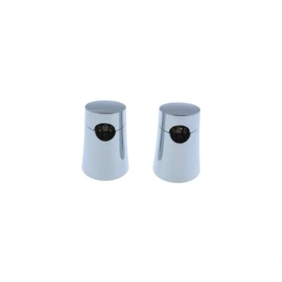 Image of Mira Discovery Slide Rail Ends Pair Chrome 1595.034
