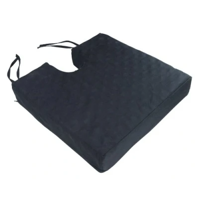 Image of Aidapt Deluxe Coccyx Wedge Memory Foam Cushion Seat for Posture Back Support Office Chair, Travel, Car Seat, Wheelchair, Sciatica Lower Pain Relief Aid