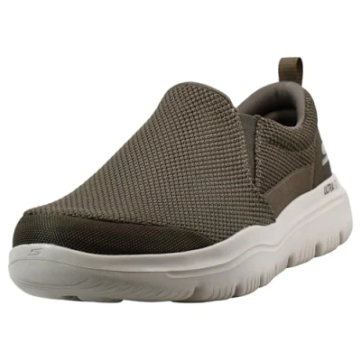 Image of Skechers Men&#039;s Go Walk Evolution Ultra Impeccable Sneaker, Khaki, 10.5