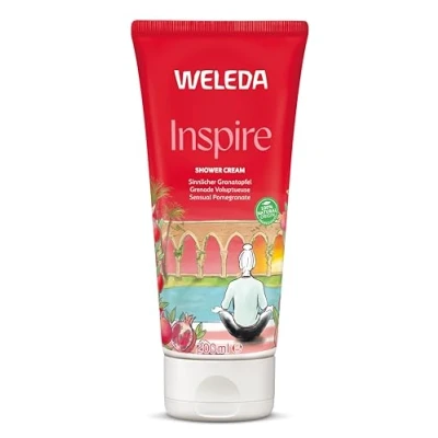 Image of Weleda Organic Pomegranate Creamy Body Wash 200ml
